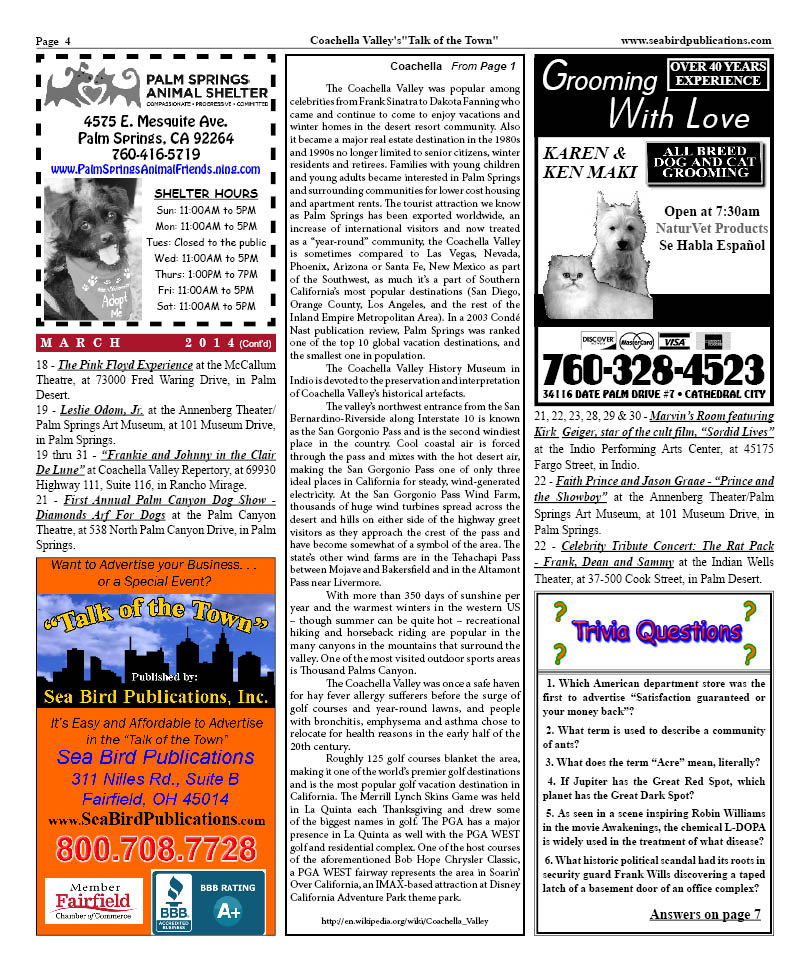 Coachella Valley Page 4