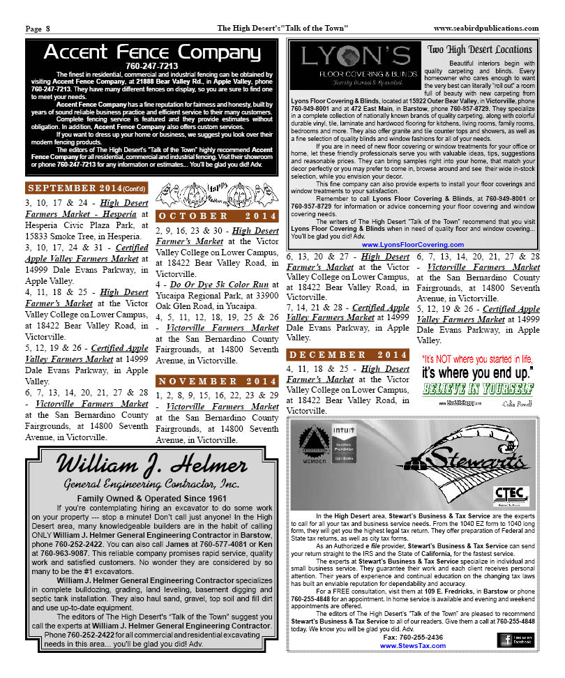 The High Desert Page 8