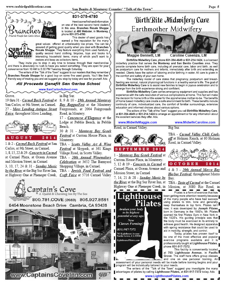 San Benito & Monterey Counties' Page 5