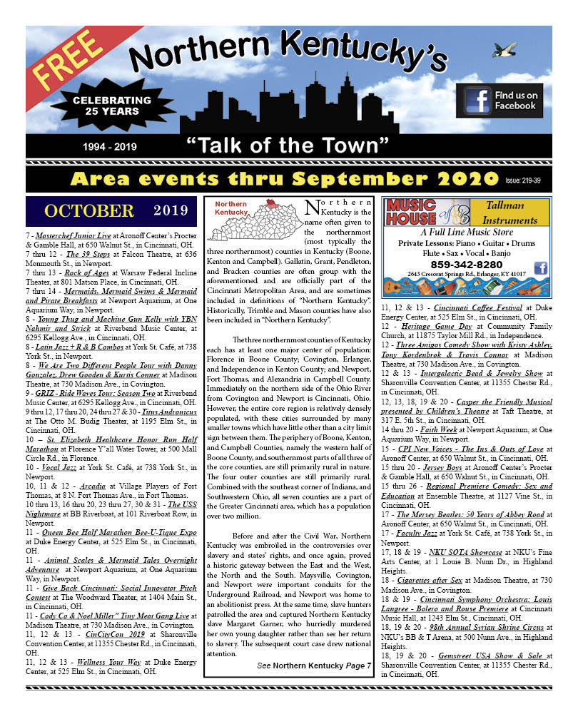 Northern Kentucky page 1