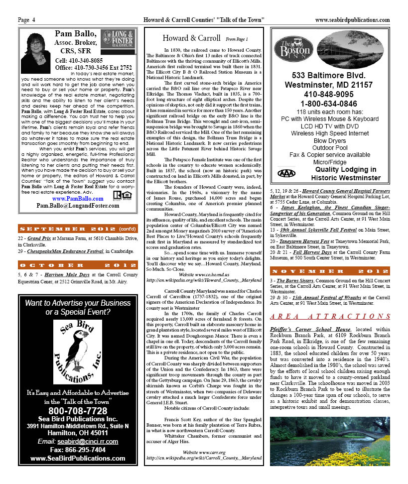 Howard & Carroll Counties' page 4