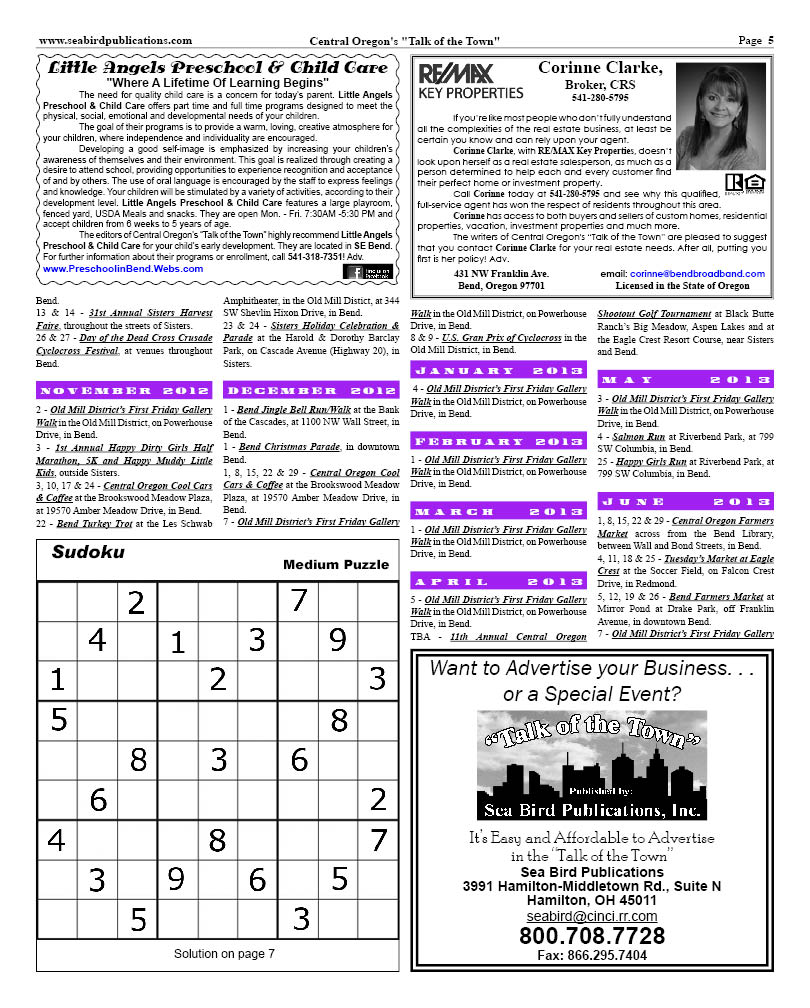 Central Oregon Page 5