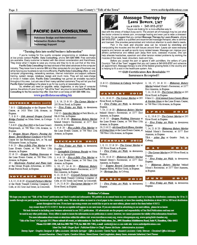 Lane County page 2