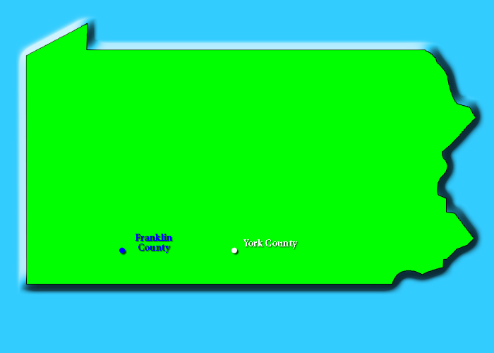 Pennsylvania map